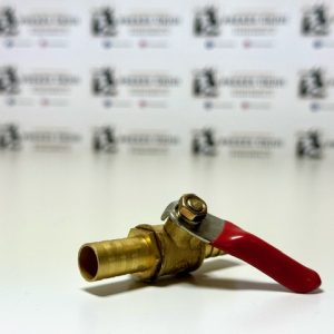 Vandens kranelis 10x10mm, žalvaris