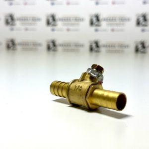 Vandens kranelis 10x10mm, žalvaris
