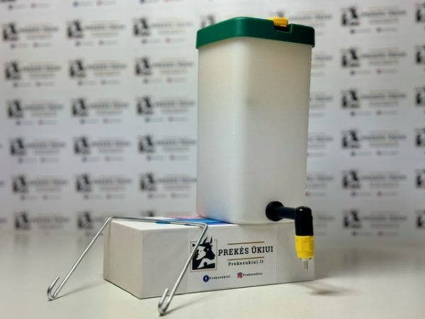 1L talpos girdykla putpelėms, viščiukams ir triušiams su nipeliu