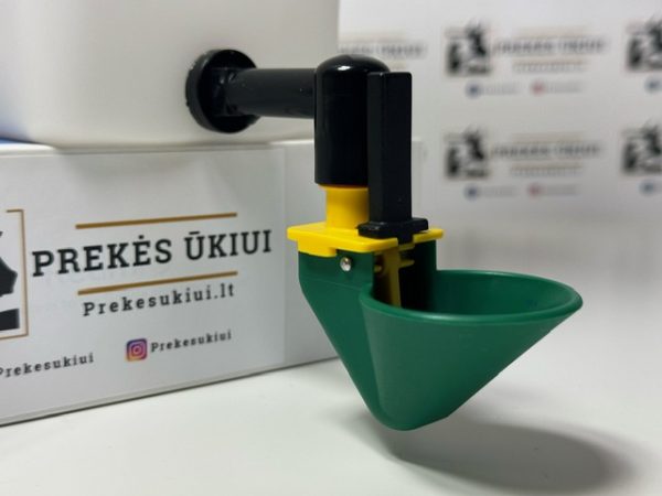 1L talpos girdykla putpelėms ir viščiukams su mažu puodeliu - Image 2