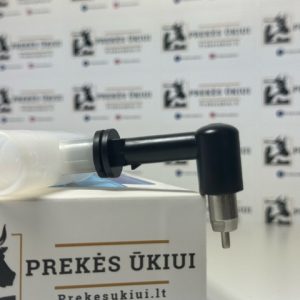 Nerūdijančio plieno nipelis su alkūne