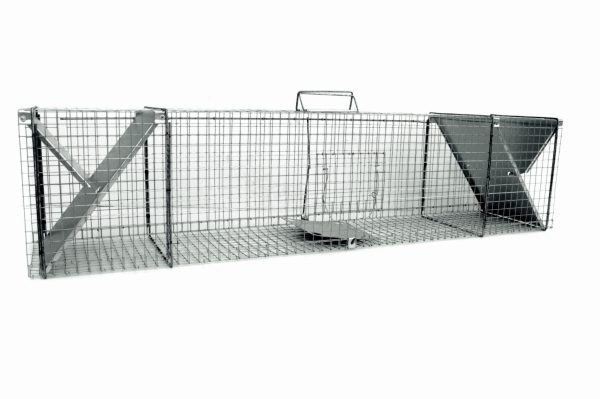 Spąstai XXL ūdroms ir lapėms 150x29x31 cm.