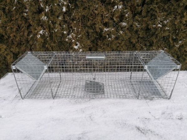 Spąstai kiaunėms, šeškams, ūdroms, lapėms 120x29x31 cm. - Image 4