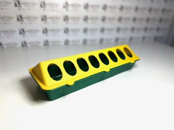 Šėrykla viščiukams ir putpelėms, lovelio formos 30cm - Image 3