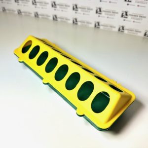 Šėrykla viščiukams ir putpelėms, lovelio formos 30cm