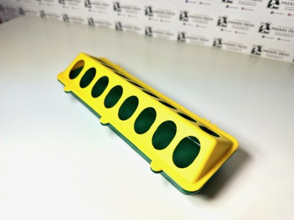 Šėrykla viščiukams ir putpelėms, lovelio formos 30cm