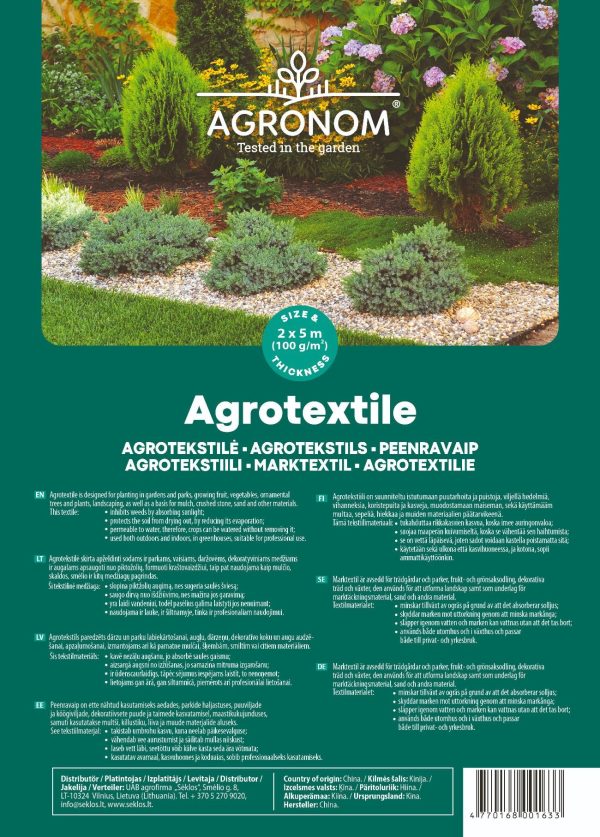 AGROTEKSTILĖ 2X5M (100G/KV.M) - Image 2