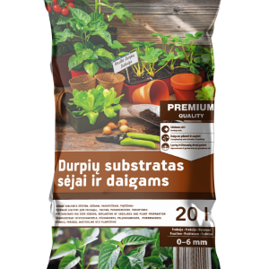 SUBSTRATAS DAIGAMS, SĖJIMUI, DAUGINIMUI, PIKAVIMUI 20 L