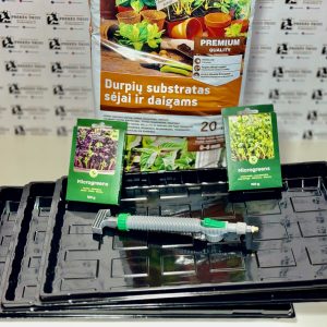 Mikrožalumynų auginimo rinkinys „Pramoga”