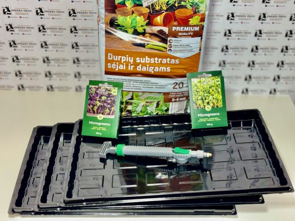 Mikrožalumynų auginimo rinkinys "Pramoga"