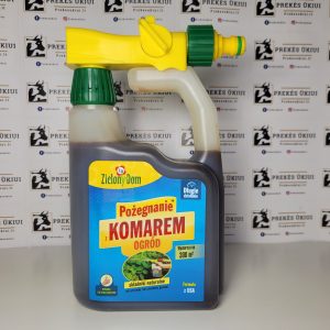 Veiksmingas purškalas nuo uodų augalams, gyvūnams, terasoms, 950ml su vandens žarnos jungtimi