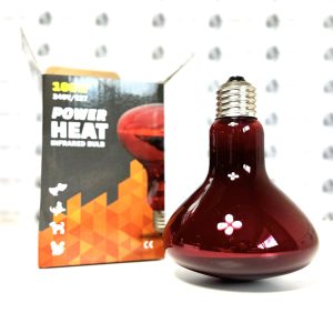 Infraraudonųjų spindulių šildymo lempa paukščiams ir ropliams 60W / 240V