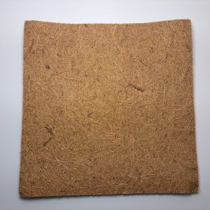 Vištų lizdų kilimėlis, daugkartinio naudojimo, plaunamos iš kokoso pluošto, 25x25cm.