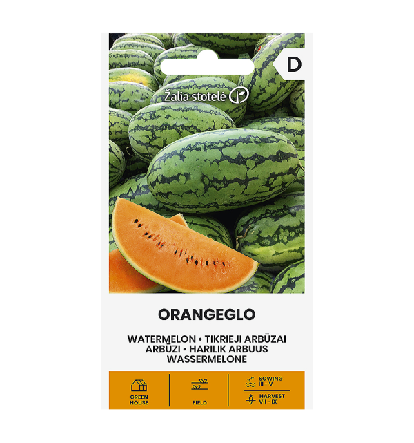 Geltonųjų arbūzų sėklos ORANGEGLO